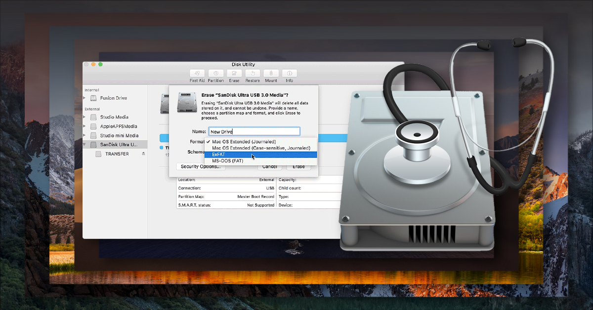 Macbook external hard drive